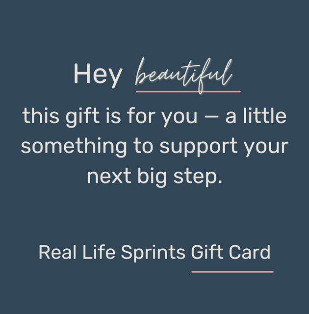 Real Life Sprints Gift Card
